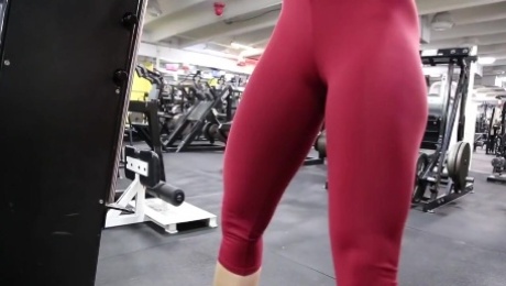 Fitness hot ass hot cameltoe 80