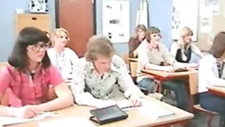 Fucking in the classroom (vintage)