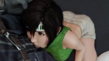 Yuffie Sucking Dick