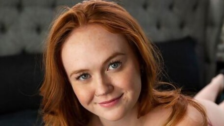 An innocent redhead teen Brooklyn Belle deserves his hard cock